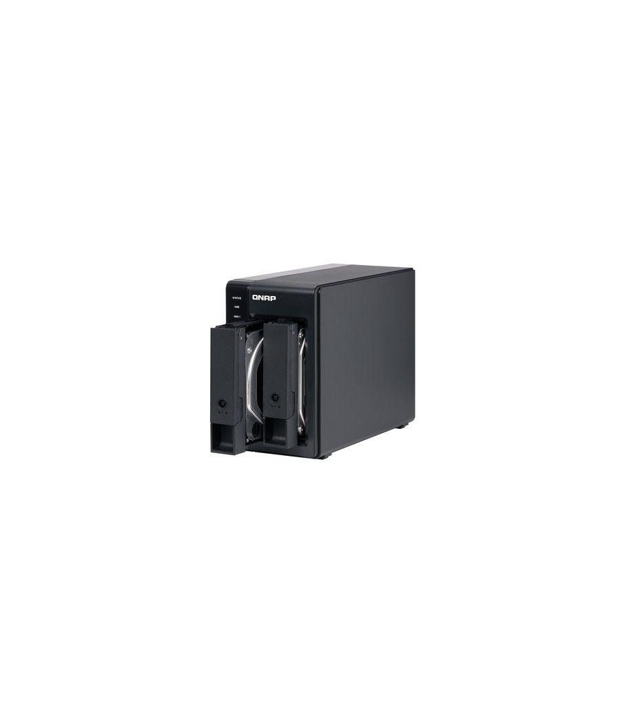 QNAP TR-002 unidad de disco multiple Negro - Imagen 6