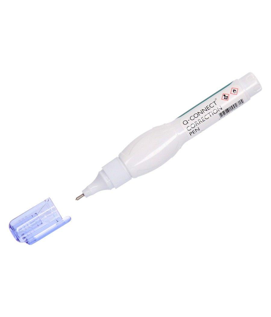 Corrector q-connect lápiz 8 ml con punta metálica PACK 10 UNIDADES - Imagen 2