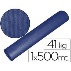 Papel kraft azul bobina 1,00 mt x 500 mts especial para embalaje - Imagen 1