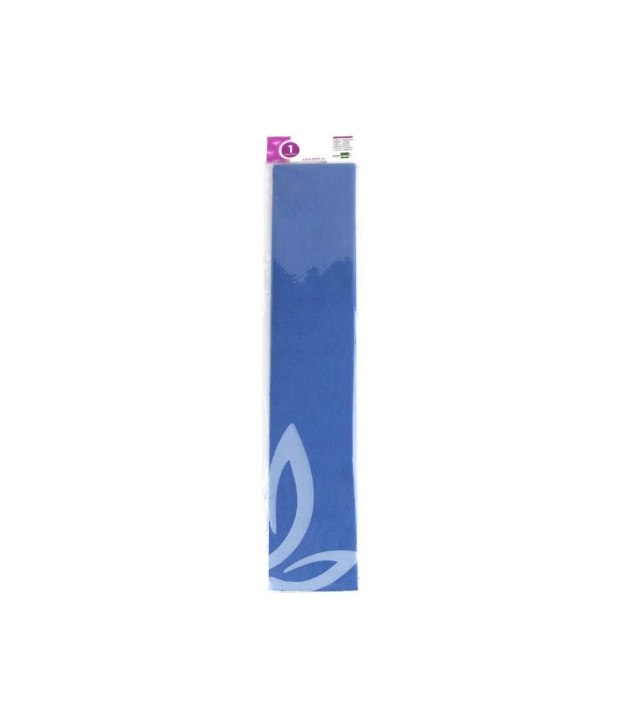 Papel crespón liderpapel 50 cm x 2.5m 34g/m2 azul - Imagen 2