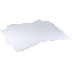 Cartóncillo gris liderpapel con una cara blanca 350 gr 64x88 cm paquete de 1 kg (5 hojas) - Imagen 2