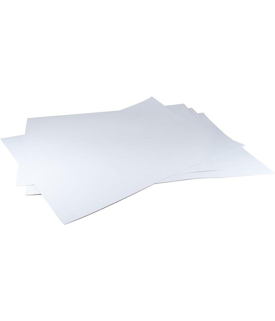 Cartóncillo gris liderpapel con una cara blanca 350 gr 64x88 cm paquete de 1 kg (5 hojas) - Imagen 2