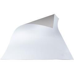 Cartóncillo gris liderpapel con una cara blanca 350 gr 64x88 cm paquete de 1 kg (5 hojas) - Imagen 4