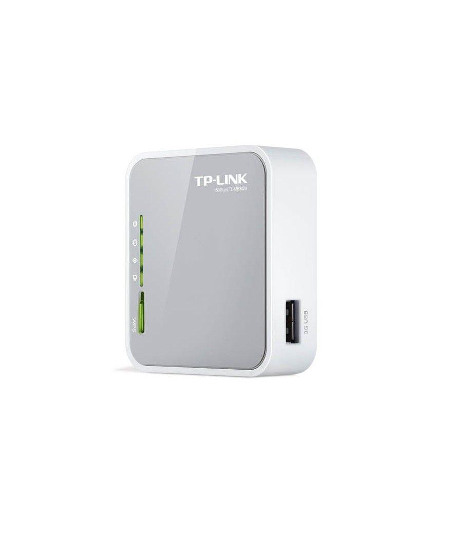 ROUTER WIFI MOVIL 3G/4G TP-LINK MR3020 PARA USB 3G/4G WIFI 300MB 2 ANTENAS DESMONTABLES - Imagen 1