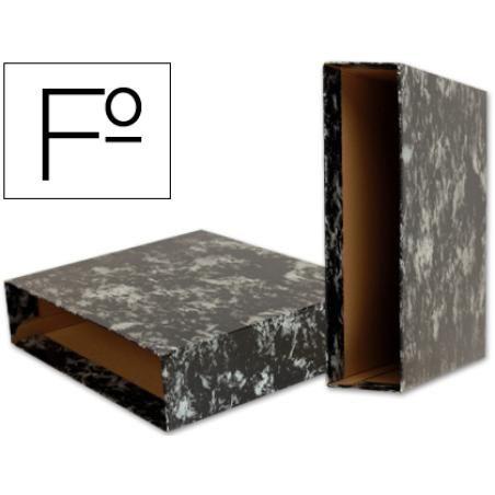 Caja archivador liderpapel classic blue folio negra - Imagen 1