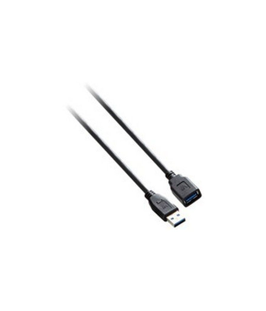 V7 Cable de extensión USB negro con conector USB 3.0 A hembra a USB 3.0 A macho 3m 10ft - Imagen 1