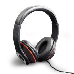 AURICULARES GEMBIRD LOS ANGELES NEGRO ALAMBRICO - Imagen 1