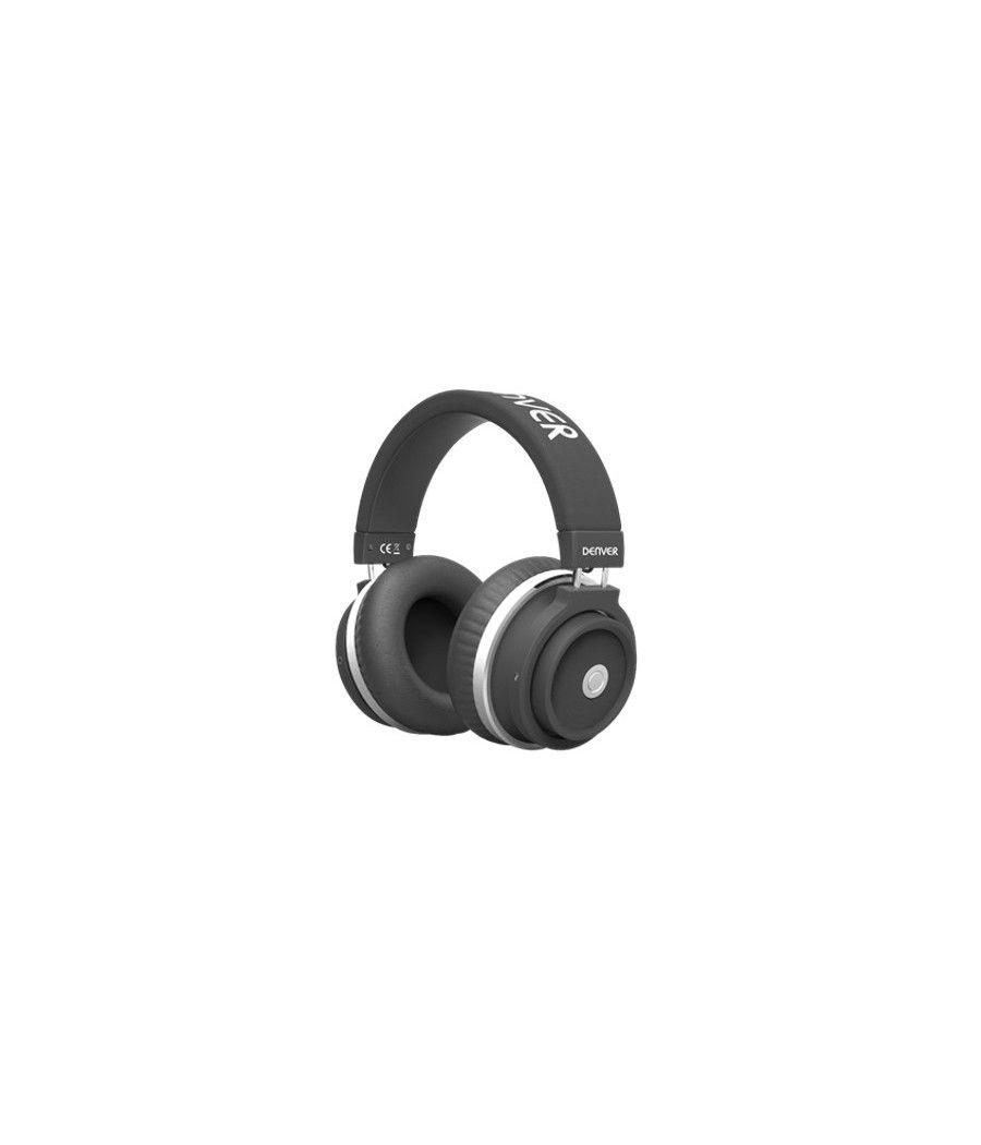 Auriculares inalambricos denver bth - 250 - bluetooth - negro - Imagen 1