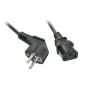 5m schuko angled to c13 mains cable