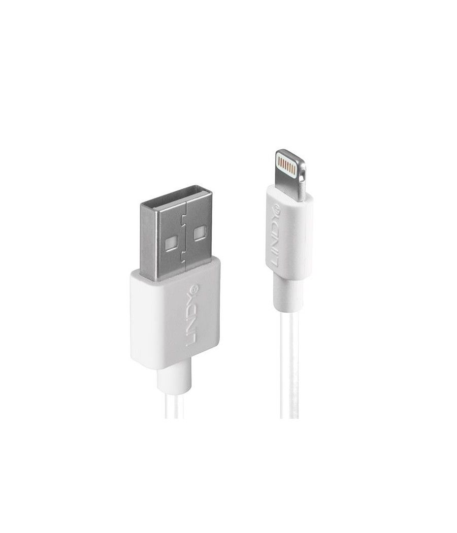 2m usb to lightning cable white
