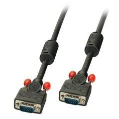 Vga cable m/m, black 7,5m - Imagen 1