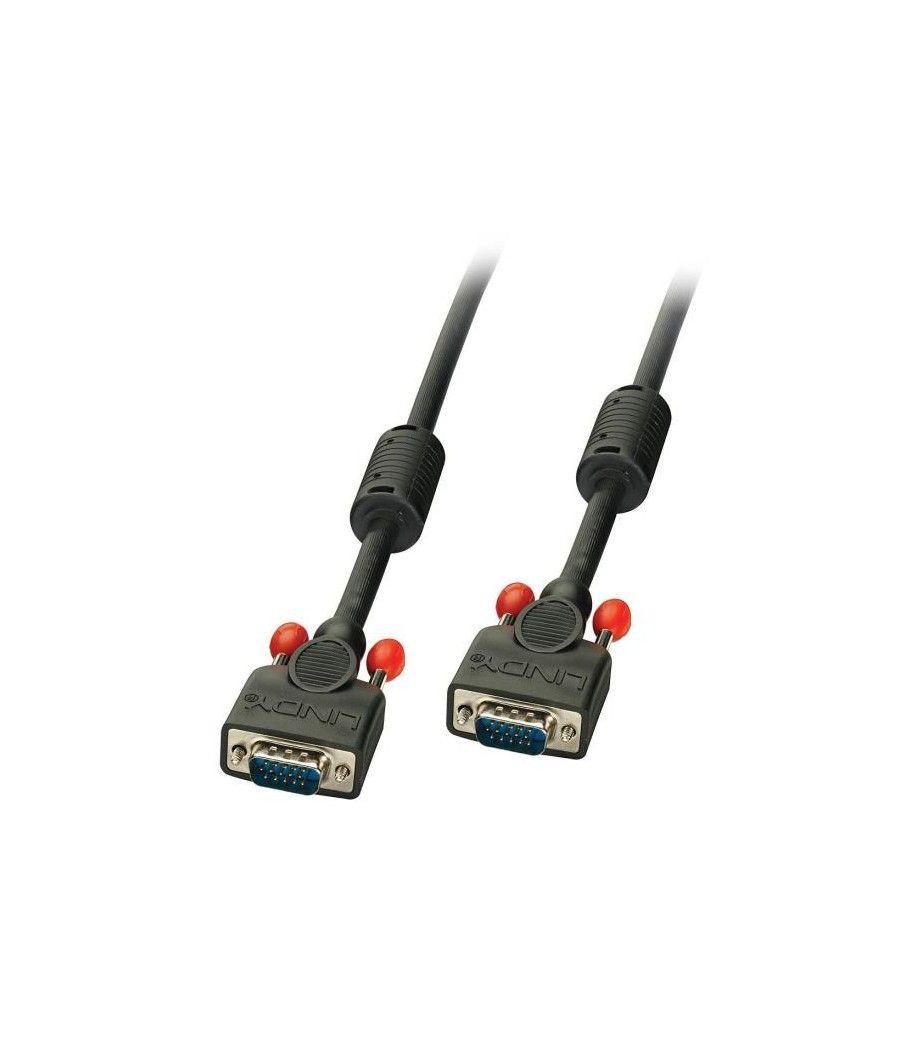 Vga cable m/m, black 7,5m - Imagen 1