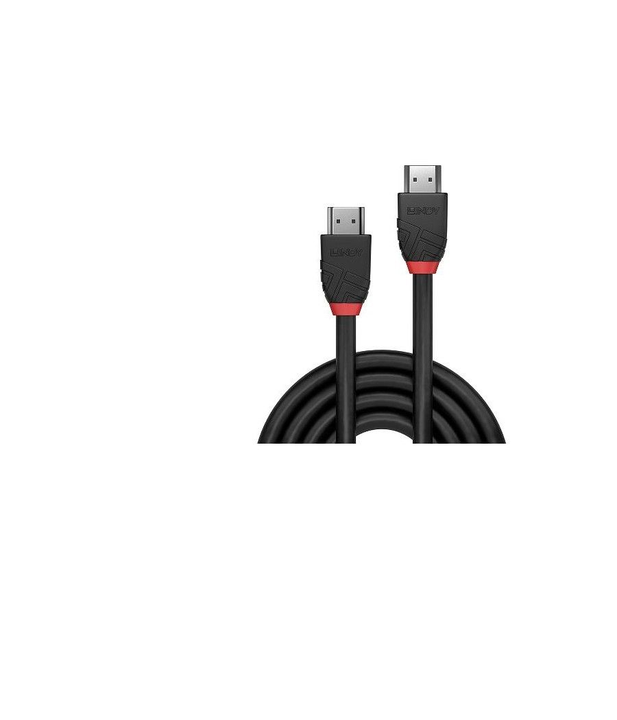 3m high speed hdmi cable black line - Imagen 1