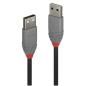 2m usb 2.0 type a cable,anthra line