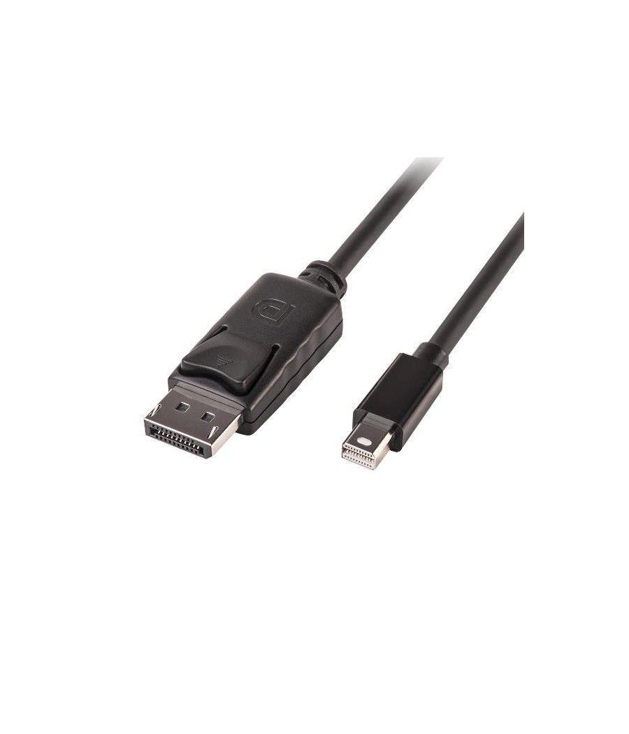 Mini dp to dp cable, black 2m - Imagen 1