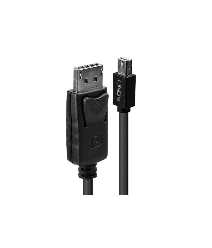 Mini dp to dp cable, black 5m - Imagen 1