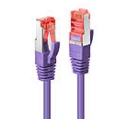 2m cat.6 s/ftp cable, purple - Imagen 1