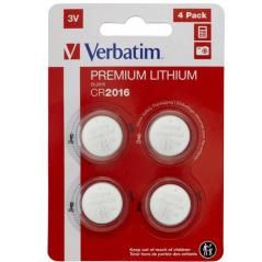 Lithium battery cr2016 3v 4 pack - Imagen 1