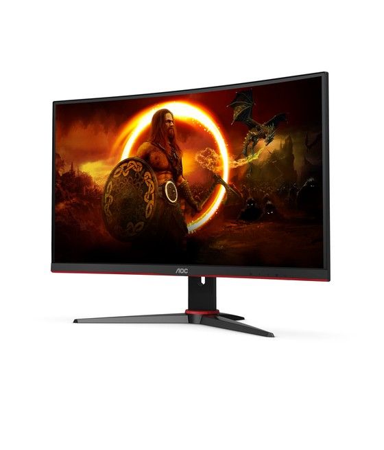 AOC G2 C24G2AE/BK pantalla para PC 59,9 cm (23.6") 1920 x 1080 Pixeles Full HD LED Negro, Rojo - Imagen 7