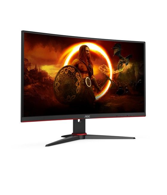 AOC G2 C24G2AE/BK pantalla para PC 59,9 cm (23.6") 1920 x 1080 Pixeles Full HD LED Negro, Rojo - Imagen 8