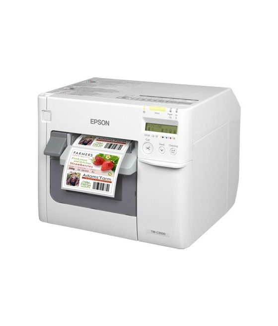 Epson TM-C3500 impresora de etiquetas Inyección de tinta Color 720 x 360 DPI Alámbrico - Imagen 1