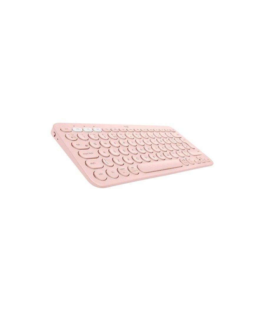 Teclado bluetooth k380 rosa - Imagen 1