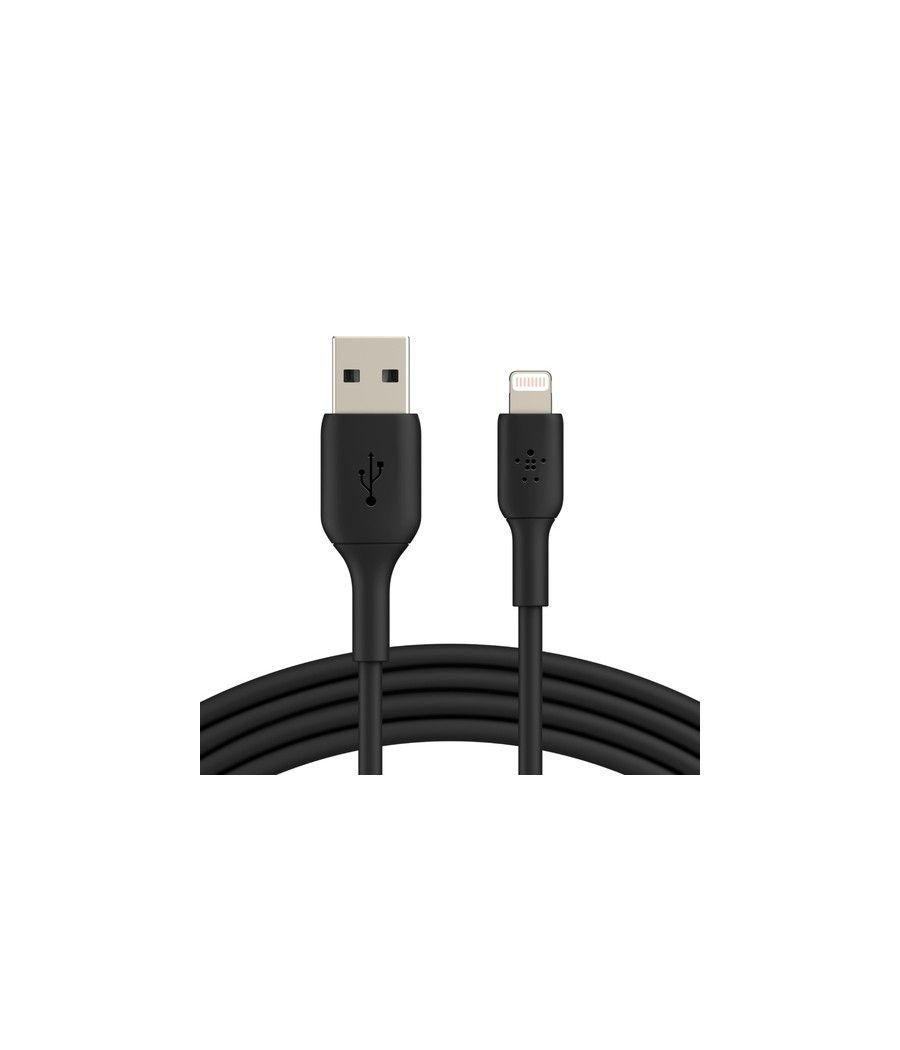 Belkin CAA001BT1MBK cable de conector Lightning 1 m Negro - Imagen 1