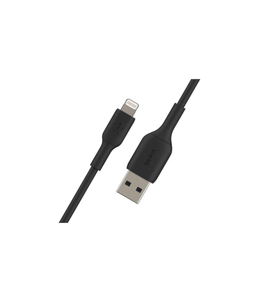 Belkin CAA001BT1MBK cable de conector Lightning 1 m Negro - Imagen 4