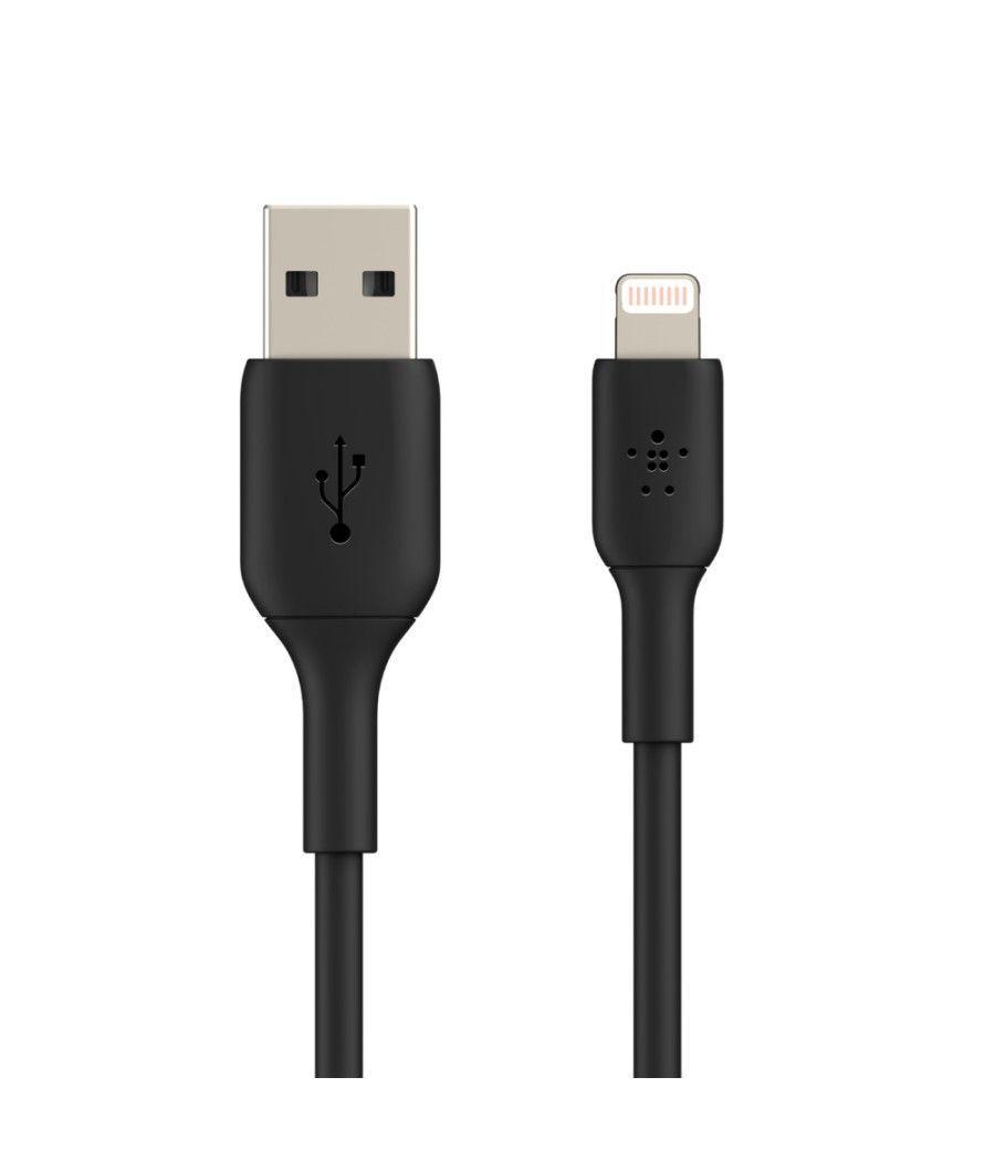 Belkin CAA001BT2MBK cable de conector Lightning 2 m Negro - Imagen 3