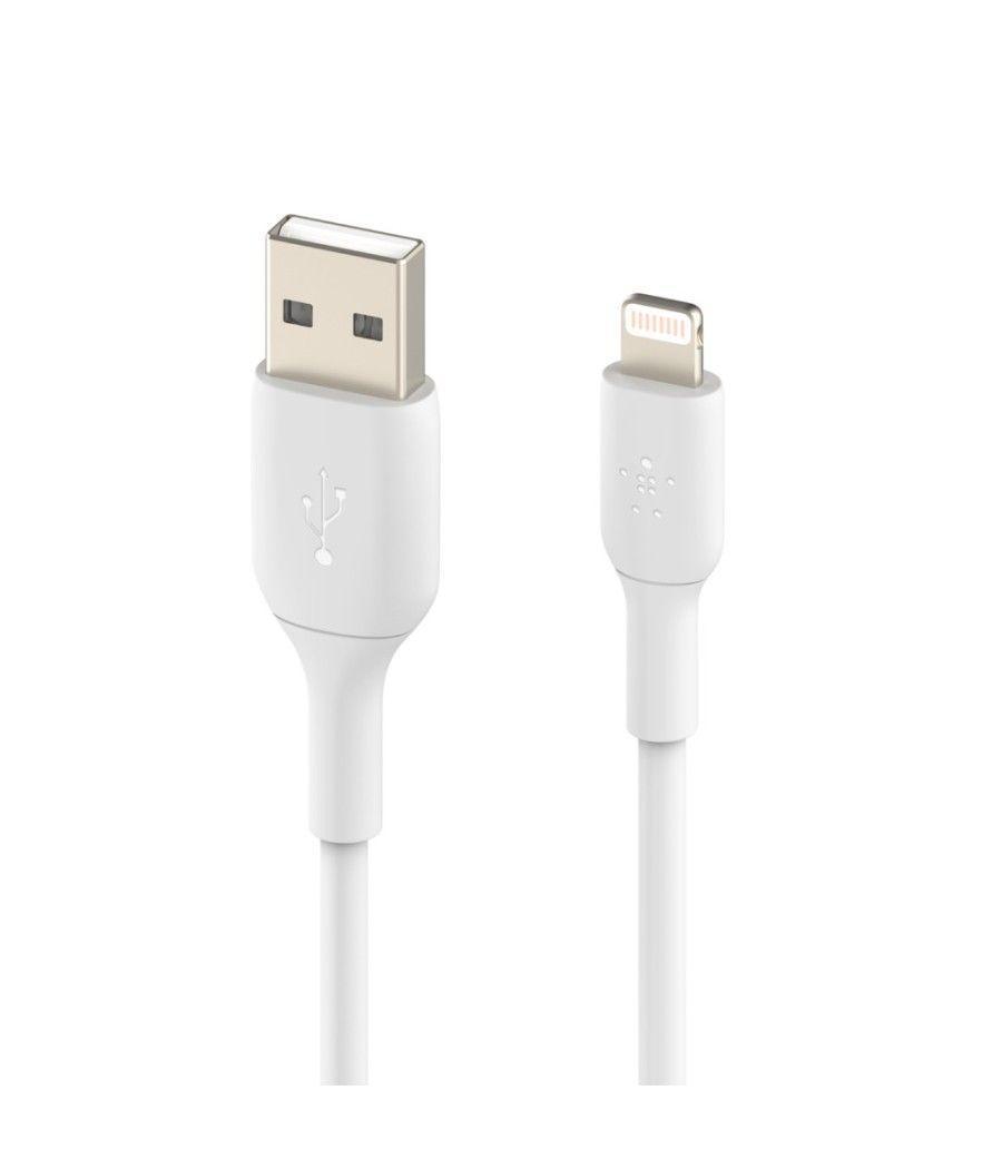 Belkin CAA001BT3MWH cable de conector Lightning 3 m Blanco - Imagen 2