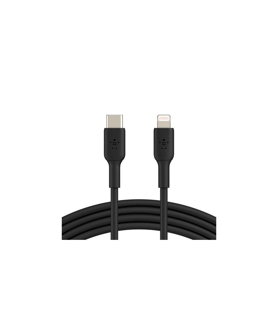 Belkin CAA003BT1MBK cable de conector Lightning 1 m Negro - Imagen 1