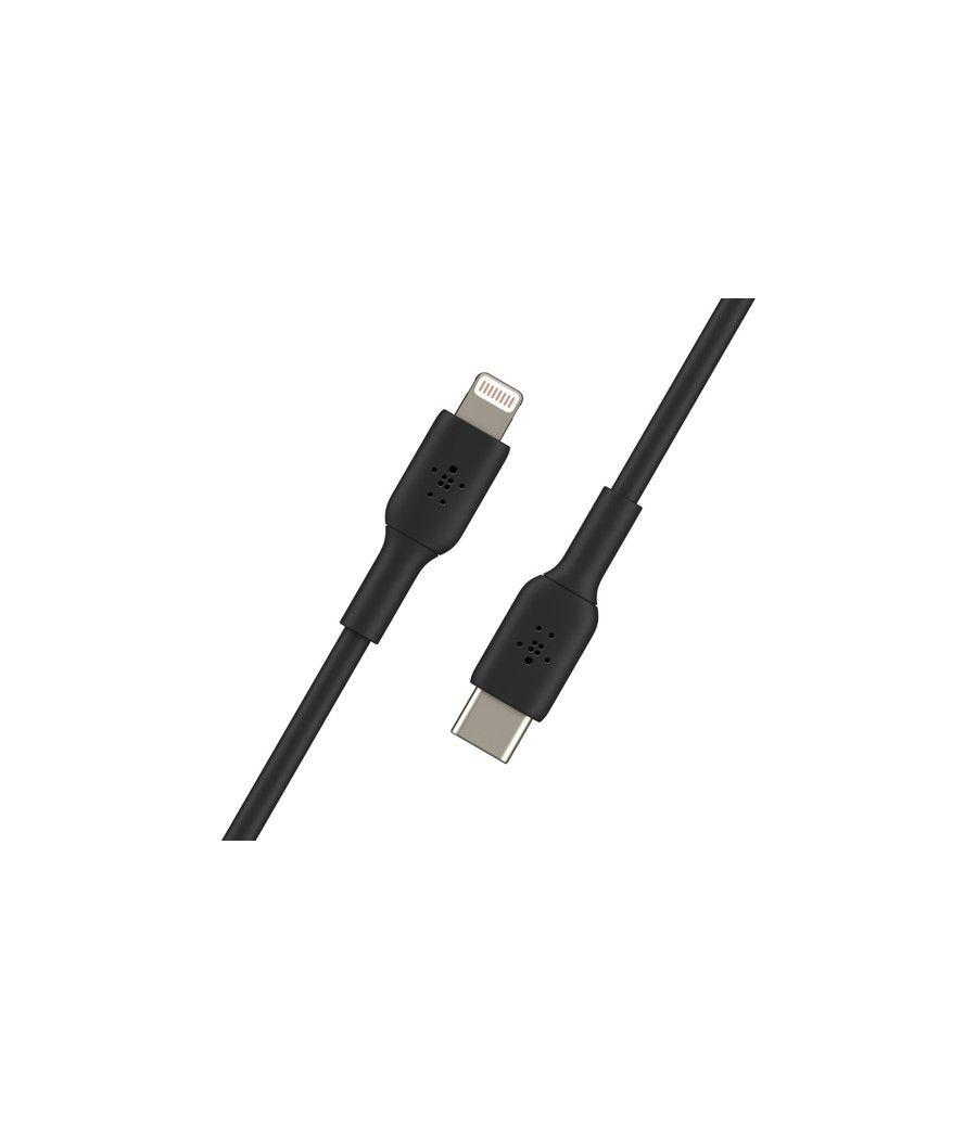 Belkin CAA003BT1MBK cable de conector Lightning 1 m Negro - Imagen 3