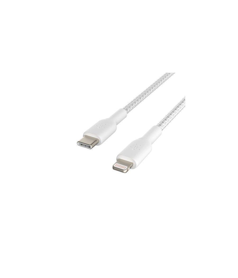 Belkin CAA004BT1MWH cable de conector Lightning 1 m Blanco - Imagen 1