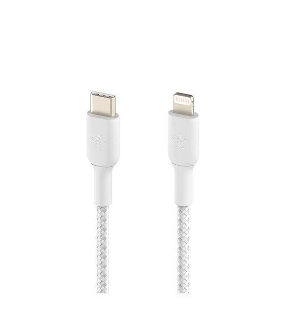 Belkin CAA004BT1MWH cable de conector Lightning 1 m Blanco - Imagen 3