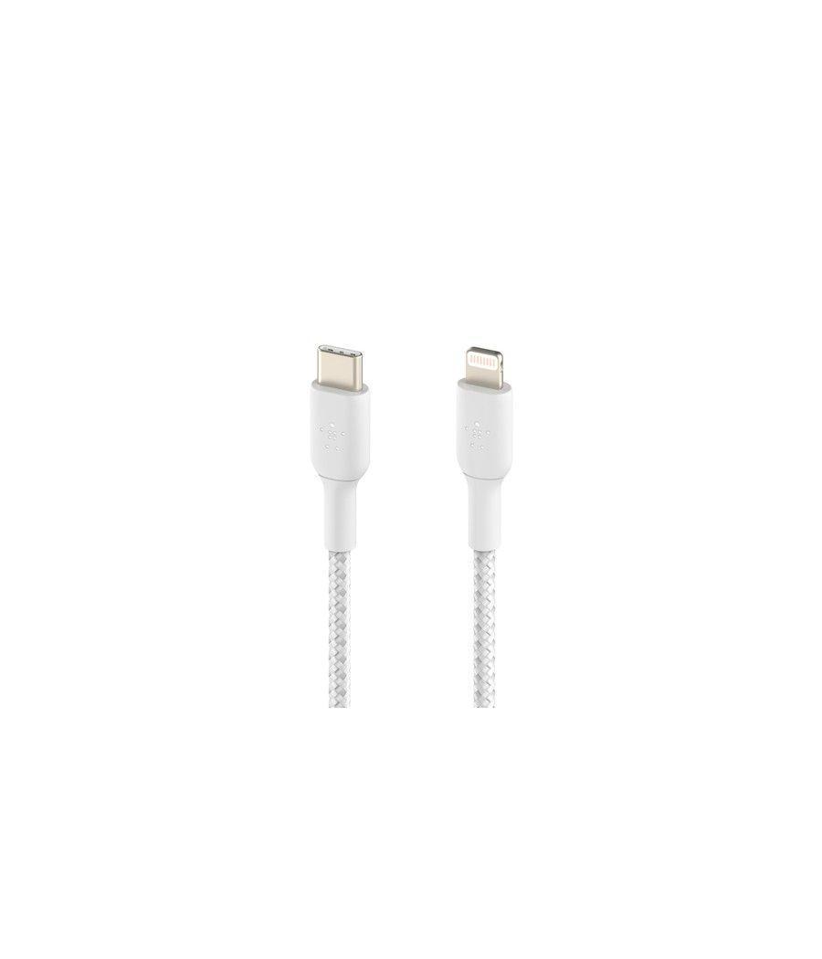 Belkin CAA004BT1MWH cable de conector Lightning 1 m Blanco - Imagen 3