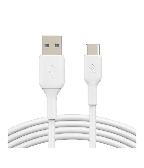 Belkin CAB001BT1MWH cable USB 1 m USB A USB C Blanco - Imagen 5