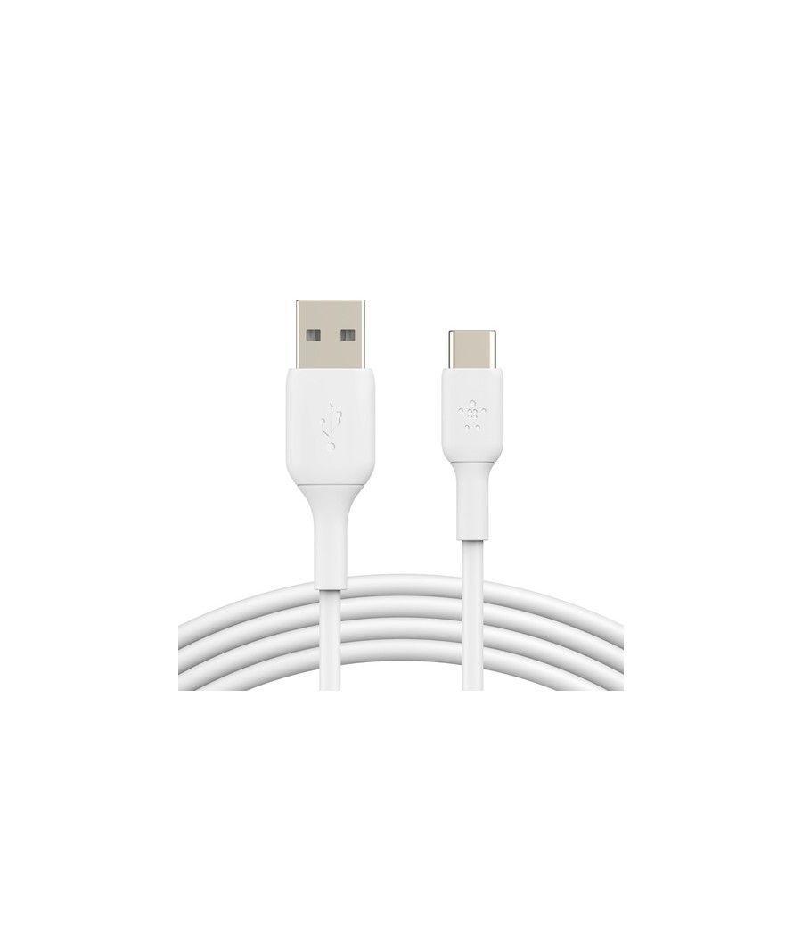 Belkin CAB001BT1MWH cable USB 1 m USB A USB C Blanco - Imagen 5