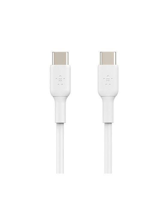 Belkin CAB003BT1MWH cable USB 1 m USB C Blanco - Imagen 3