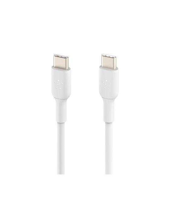 Belkin CAB003BT1MWH cable USB 1 m USB C Blanco - Imagen 4