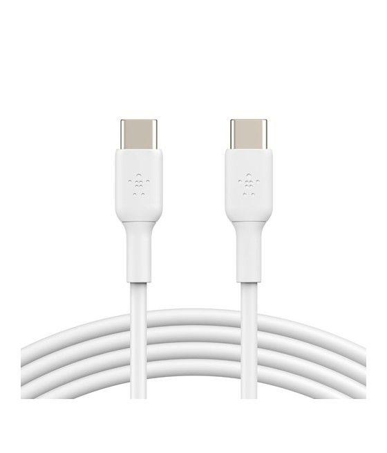 Belkin CAB003BT1MWH cable USB 1 m USB C Blanco - Imagen 5