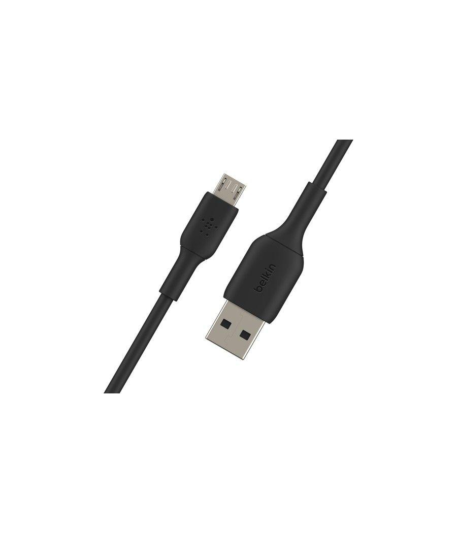 Belkin CAB005BT1MBK cable USB 1 m USB A Micro-USB A Negro - Imagen 4