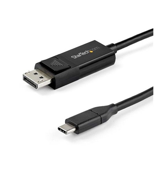StarTech.com 2m - Cable USB-C a DisplayPort 1.4 - Bidireccional - Imagen 1