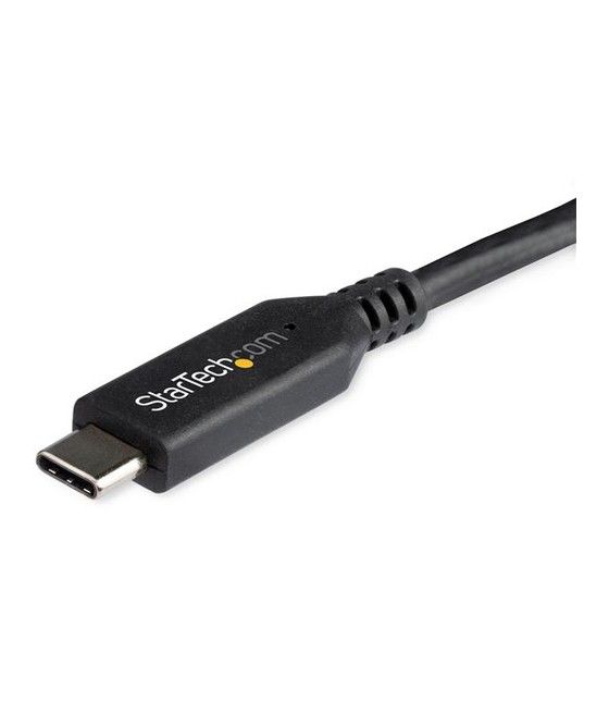 StarTech.com CDP2DP146B adaptador de cable de vídeo 1,8 m USB Tipo C DisplayPort Negro