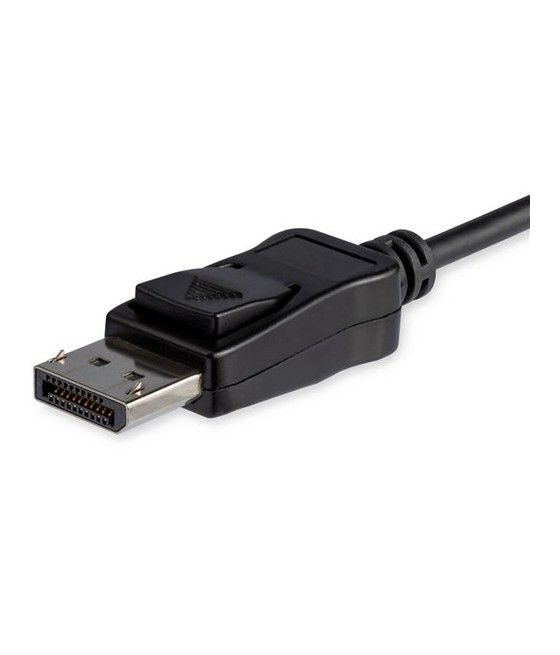 StarTech.com CDP2DP146B adaptador de cable de vídeo 1,8 m USB Tipo C DisplayPort Negro - Imagen 3