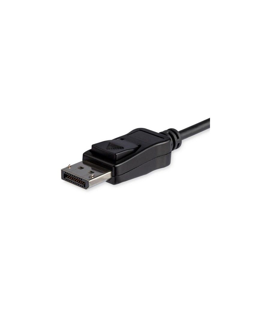 StarTech.com CDP2DP146B adaptador de cable de vídeo 1,8 m USB Tipo C DisplayPort Negro - Imagen 3