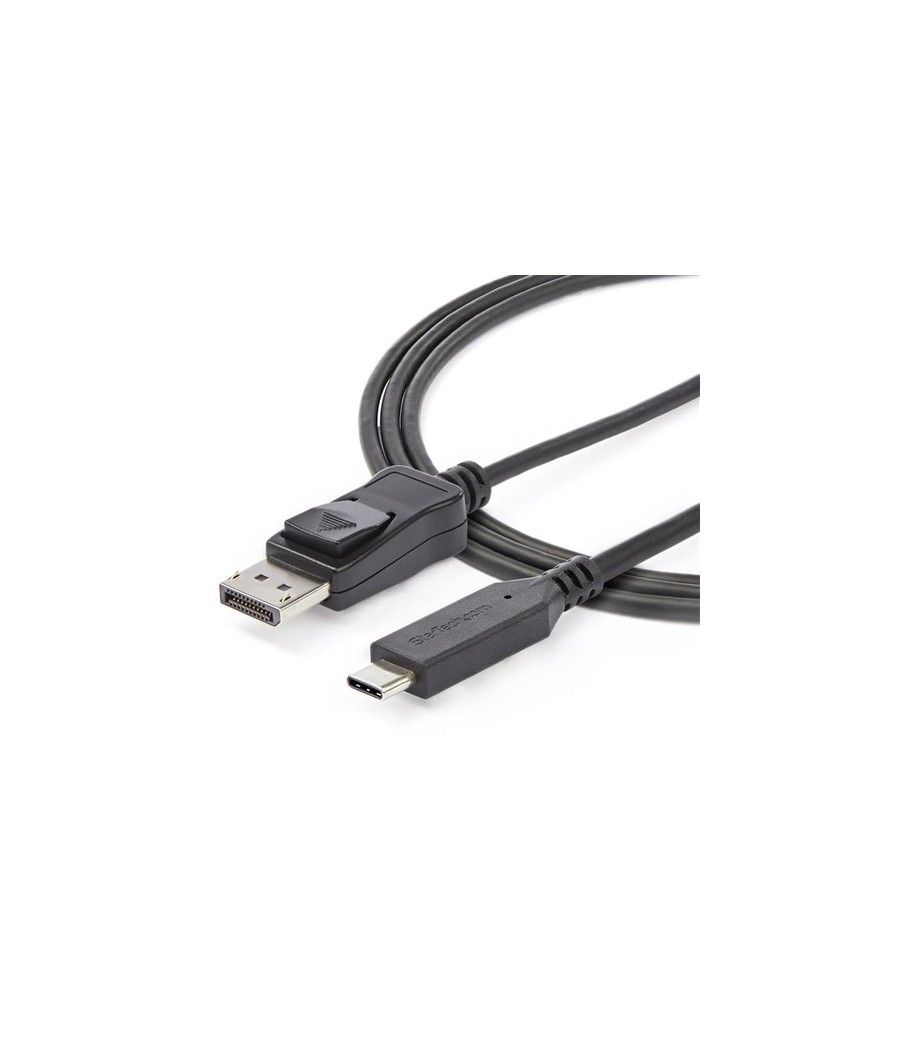 StarTech.com CDP2DP146B adaptador de cable de vídeo 1,8 m USB Tipo C DisplayPort Negro - Imagen 4