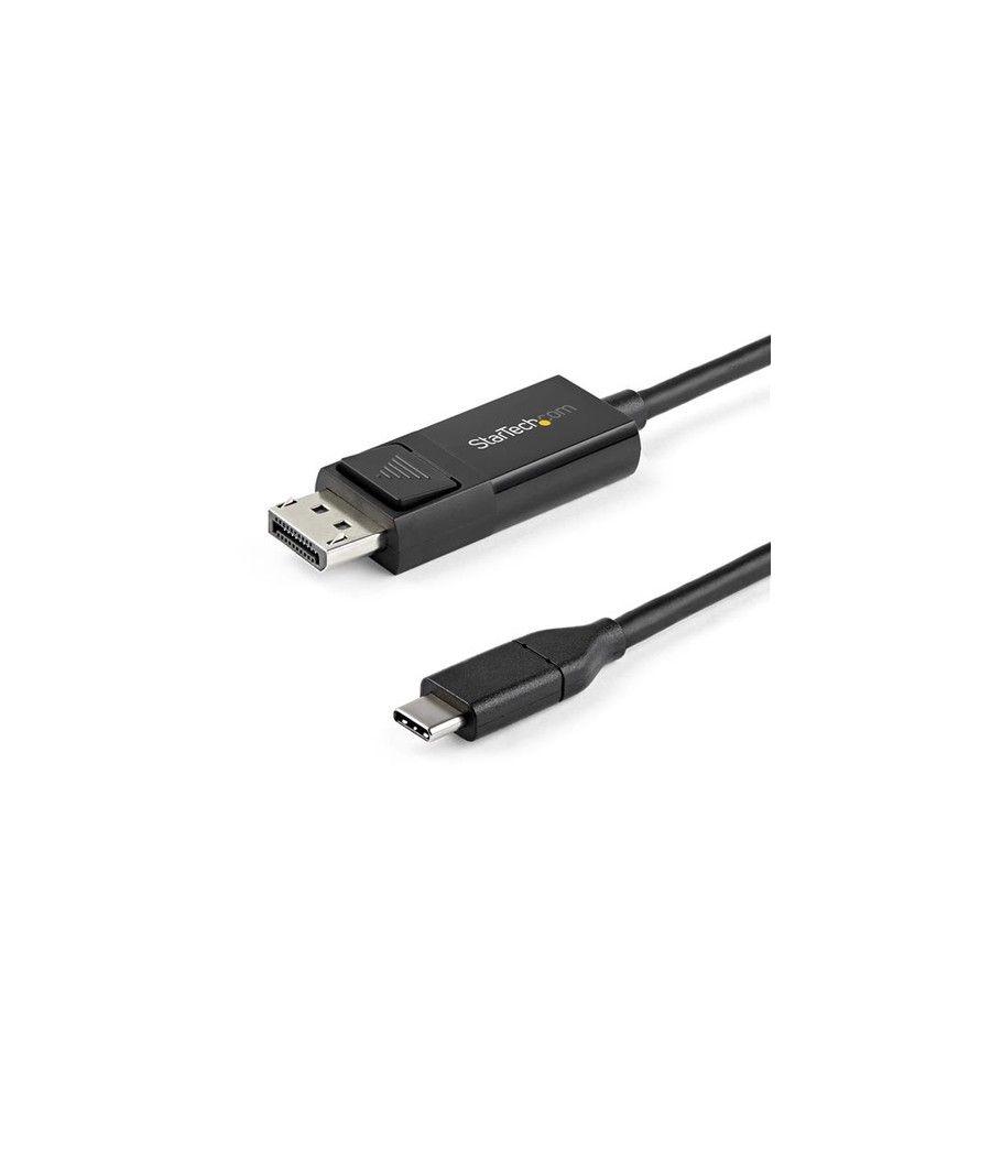 StarTech.com 2m - Cable USB-C a DisplayPort 1.2 - Bidireccional - Imagen 1