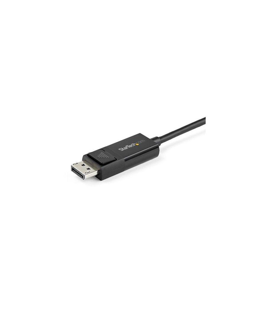 StarTech.com 2m - Cable USB-C a DisplayPort 1.2 - Bidireccional - Imagen 2