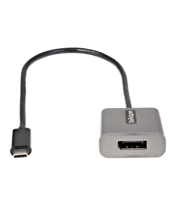 StarTech.com Adaptador USB C a DisplayPort - Conversor USB Tipo C a DisplayPort 1.4 de 8K/4K 60Hz - Convertidor de Vídeo Tipo Do