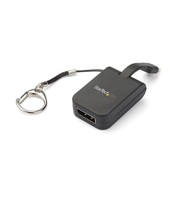 StarTech.com Adaptador Portátil USB-C a DisplayPort con Llavero de Conexión Rápida - Imagen 1